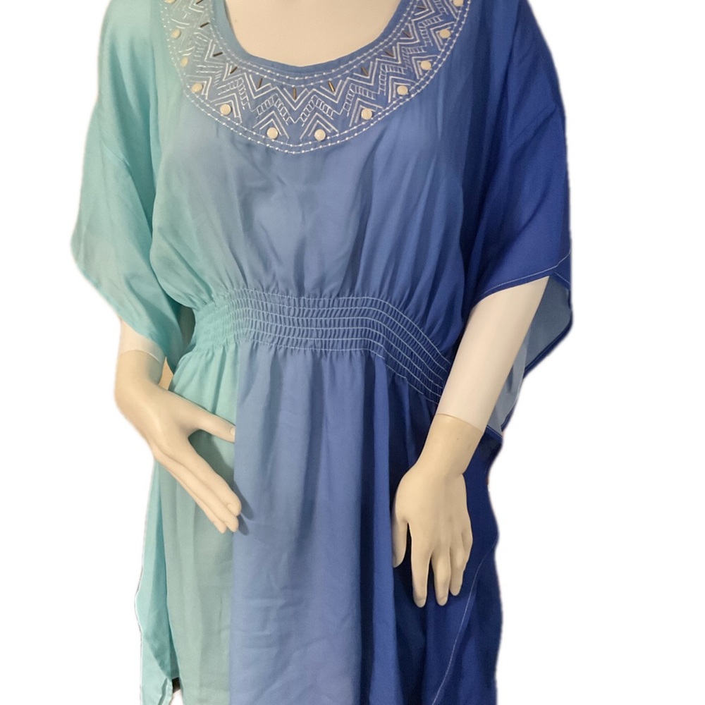 Dotti ombré butterfly blouse  beach cover up sizes S-M